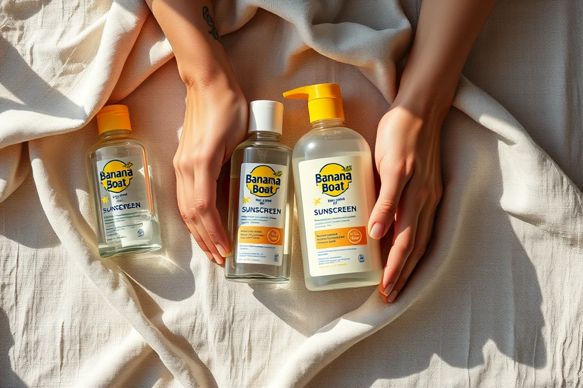 is banana boat sunscreen — Is Banana Boat Sunscreen (the finished result)
