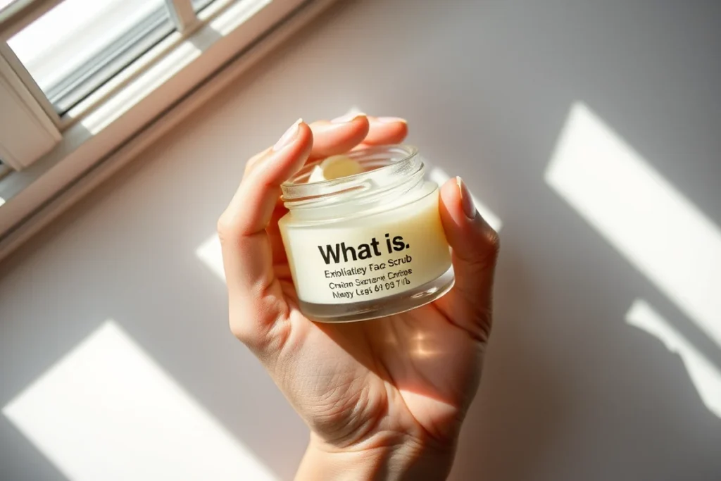 What Is Exfoliating Face Scrub