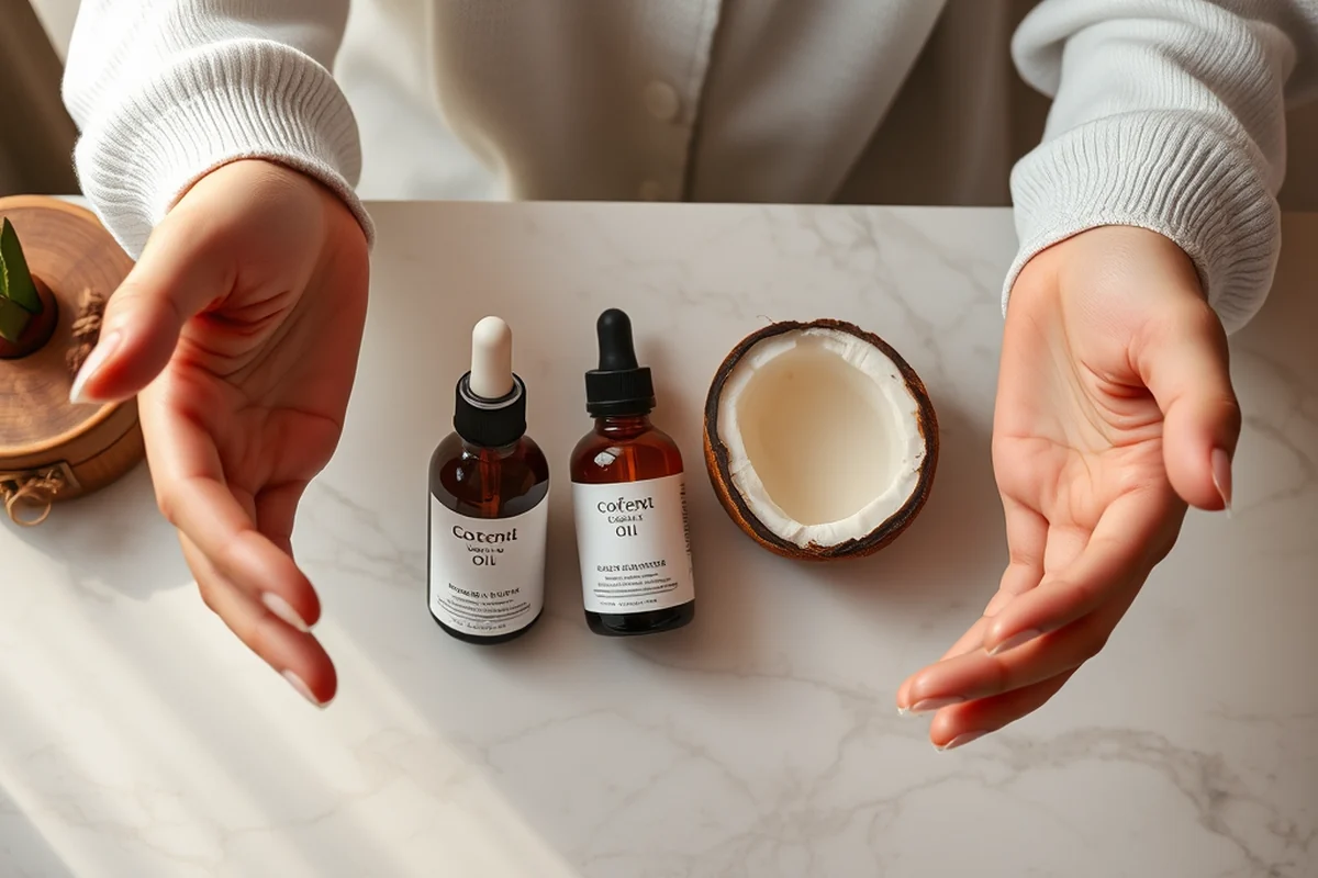coconut oil for skin care — Coconut Oil For Skin Care (the finished result)