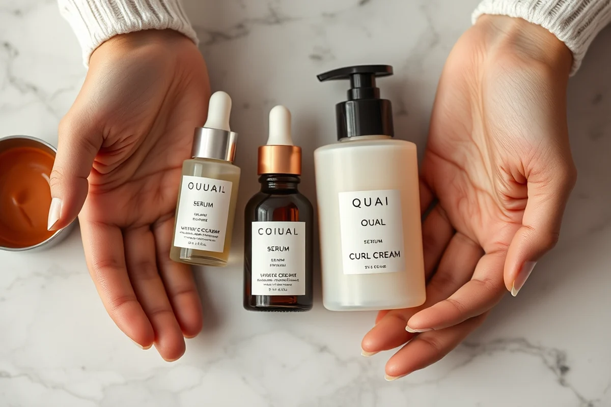 ouai curl cream — Ouai Curl Cream (the finished result)