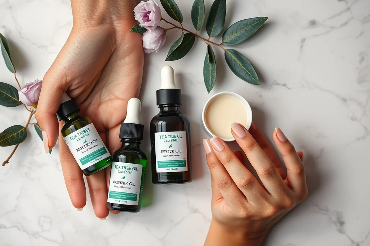 tea tree oil for skin — Tea Tree Oil For Skin (the finished result)